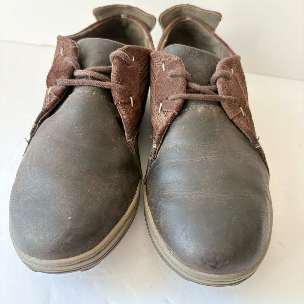 Merrell Ashland Tie Brown Coffee Bean Womens Shoes - Picture 4 of 8